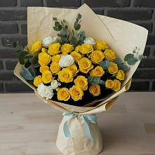 Букет цветов из:  Розы в Подгородней Покровке