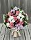 Букет цветов из: Альстромерии, Гвоздики, Розы и Хризантемы в Подгородней Покровке