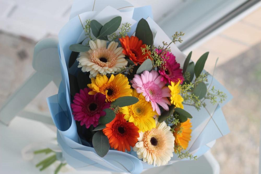 Букет цветов из: Герберы в Подгородней Покровке