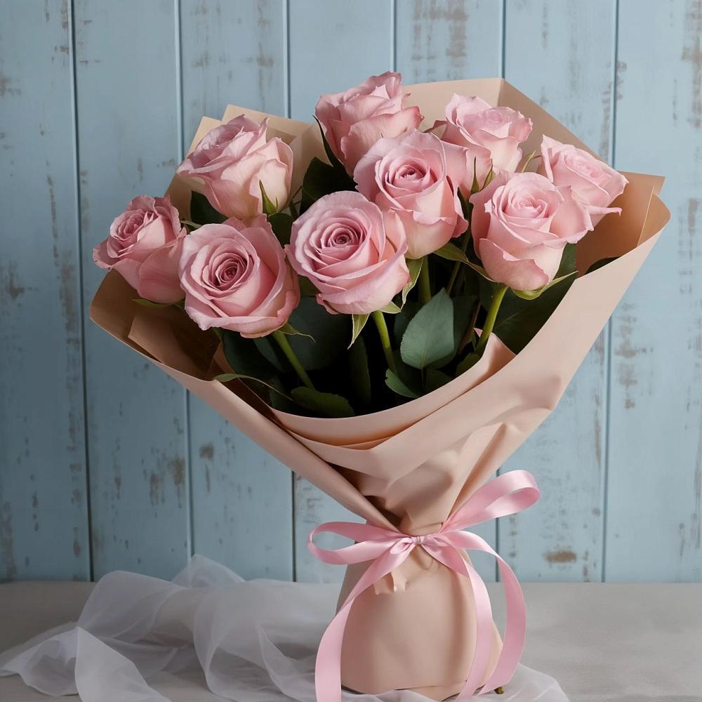 Букет цветов из: Розы в Подгородней Покровке