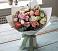 Букет цветов из: Розы, Лизиантусы и Гвоздики в Подгородней Покровке