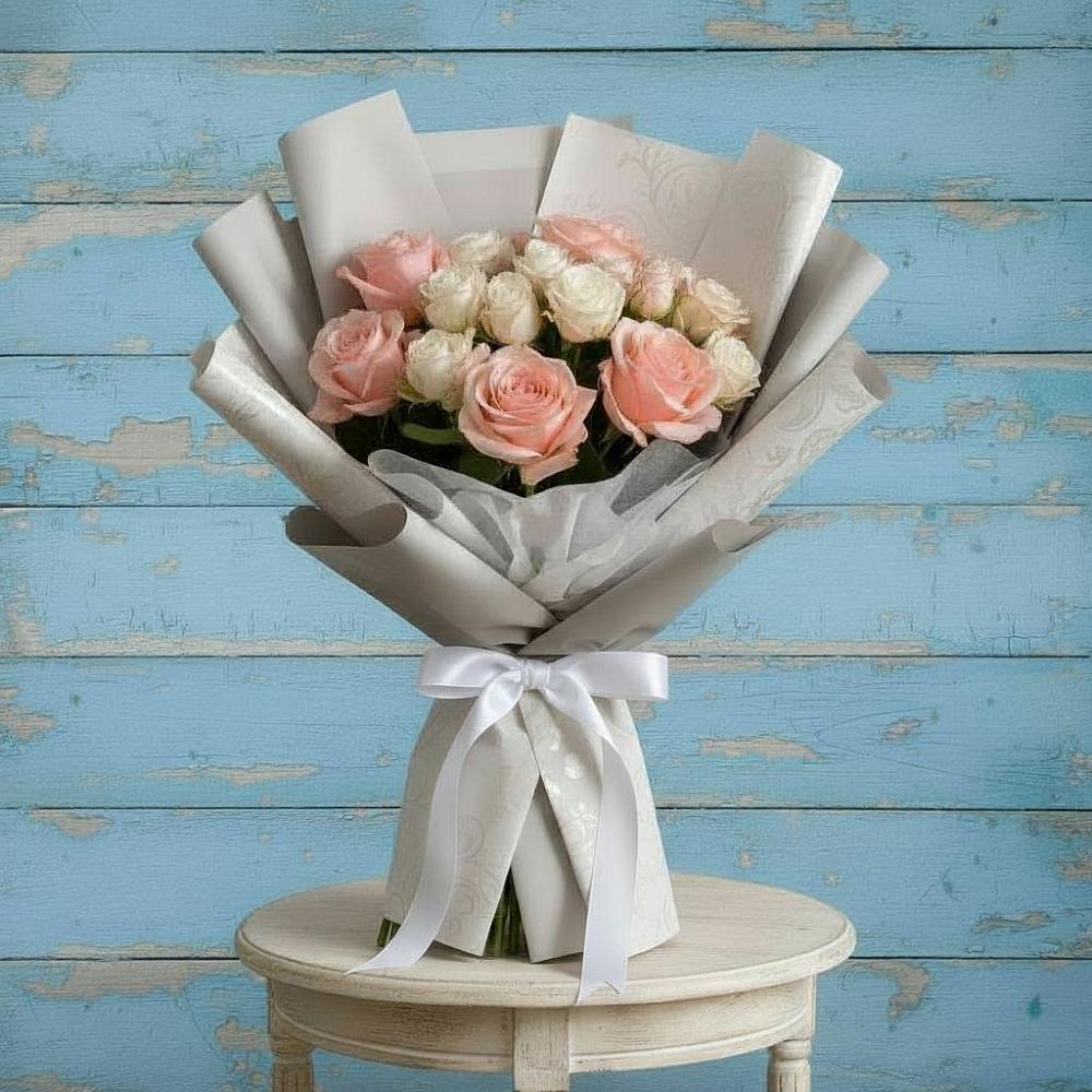 Букет цветов из: Розы в Подгородней Покровке