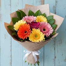 Букет цветов из:  Герберы в Подгородней Покровке