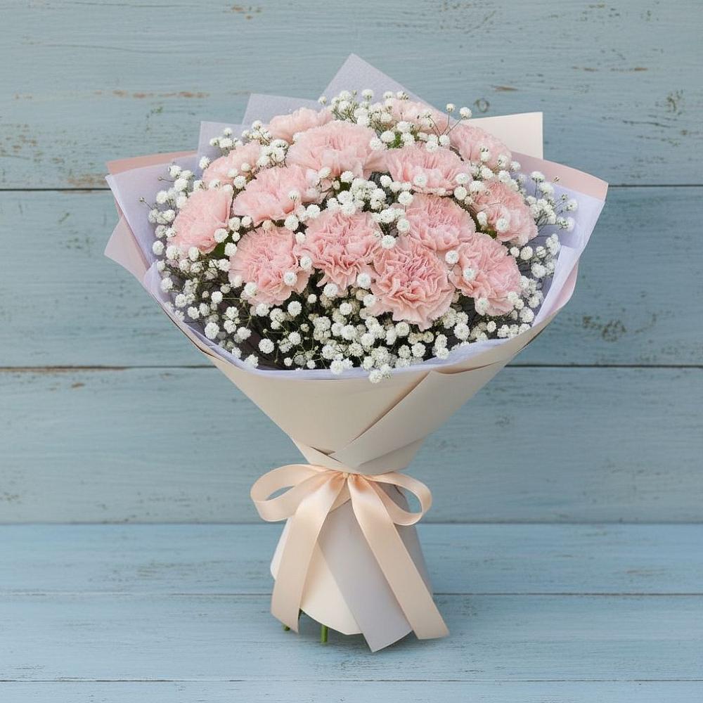 Букет цветов из: Гвоздики в Подгородней Покровке