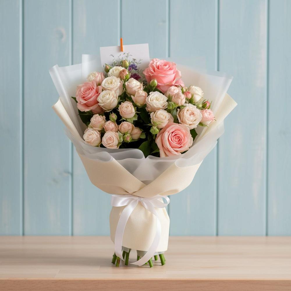 Букет цветов из: Розы в Подгородней Покровке