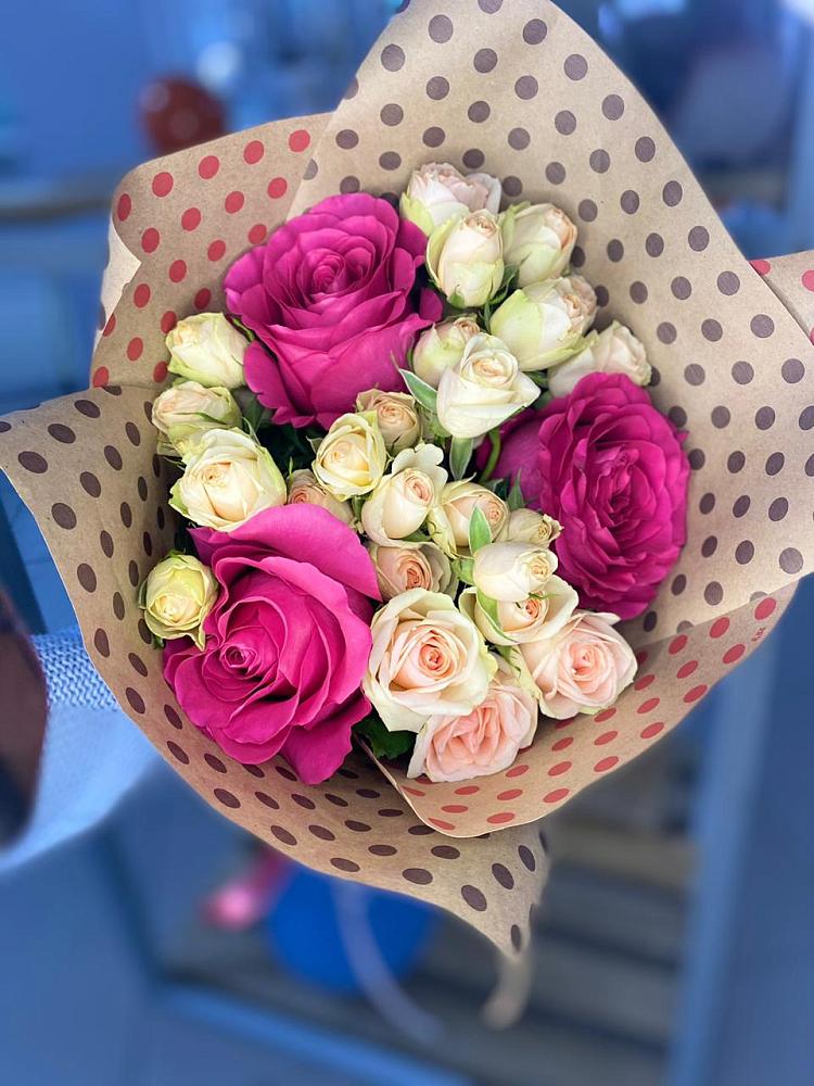 Букет цветов из: Розы в Подгородней Покровке