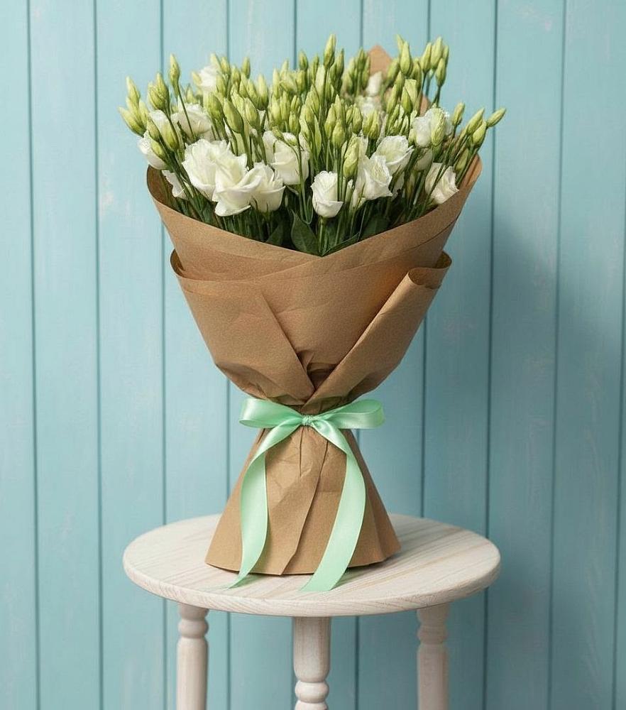 Букет цветов из: Лизиантусы в Подгородней Покровке