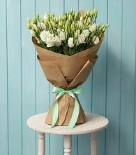 Букет цветов из:  Лизиантусы в Подгородней Покровке