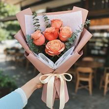 Букет цветов из:  Розы в Подгородней Покровке