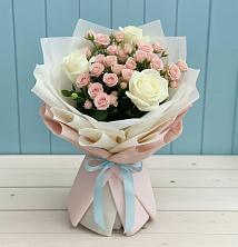 Букет цветов из:  Розы в Подгородней Покровке