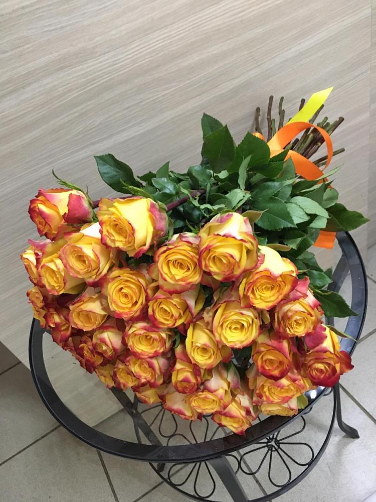 Букет Желтые розы в Подгородней Покровке