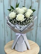 Букет цветов из:  Розы в Подгородней Покровке