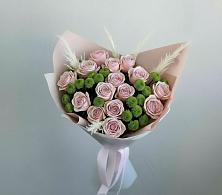 Букет цветов из:  Розы и Хризантемы в Подгородней Покровке