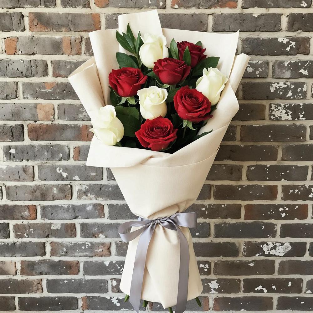 Букет цветов из: Розы в Подгородней Покровке