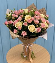 Букет цветов из:  Розы в Подгородней Покровке