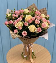 Букет цветов из:  Розы в Подгородней Покровке