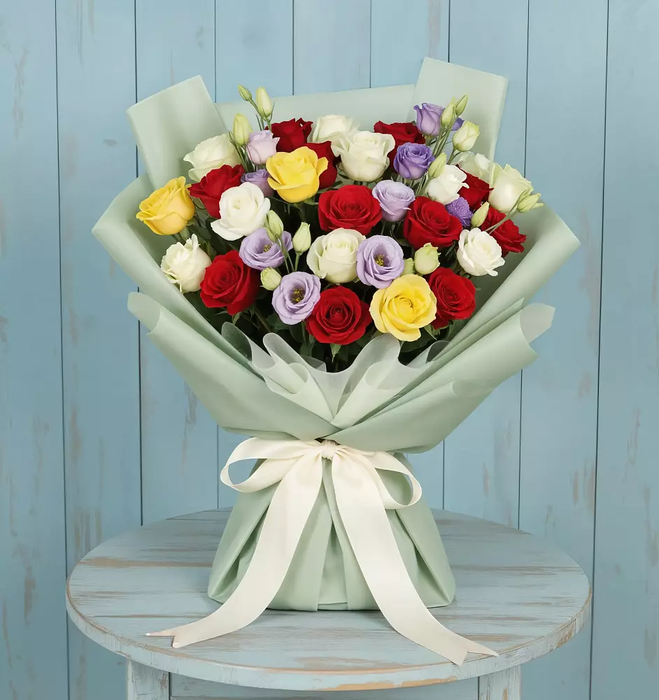 Букет цветов из: Розы в Подгородней Покровке