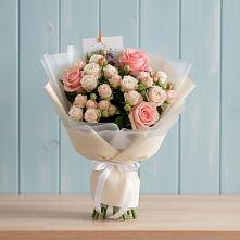 Букет цветов из:  Розы в Подгородней Покровке