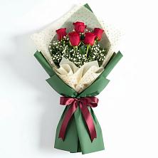 Букет цветов из:  Розы в Подгородней Покровке