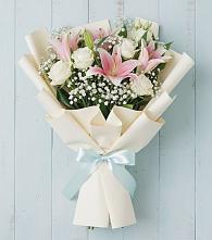 Букет цветов из:  Лилии в Подгородней Покровке