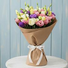 Букет цветов из:  Лизиантусы в Подгородней Покровке