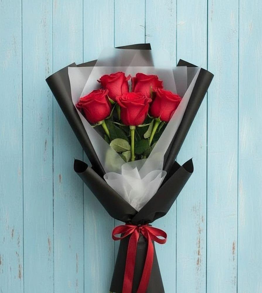 Букет цветов из: Розы в Подгородней Покровке