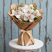 Букет цветов из:  Орхидеи и Розы в Подгородней Покровке